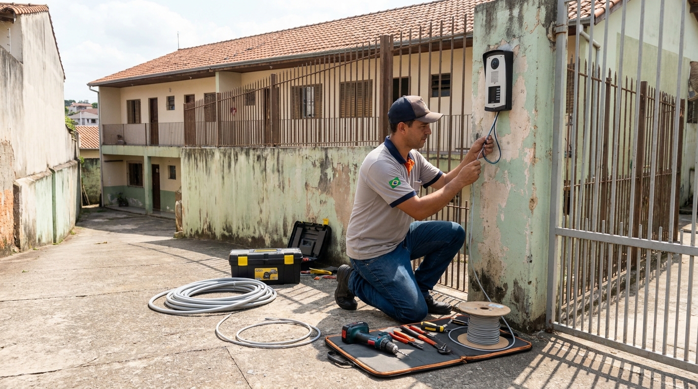 Instalação de Porteiro Eletrônico em Contagem‑MG